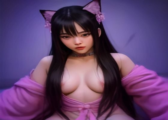 hentai18 安全访问数据看板插画，薰衣草紫与薄荷绿孟菲斯几何风格，展示访问安全评分、内容甄别指标与隐私保护状态